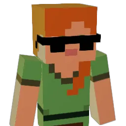 Plootoren Minecraft avatar bust