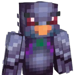 Plowish Minecraft avatar bust