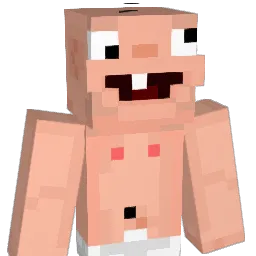 PloxCake Minecraft avatar bust