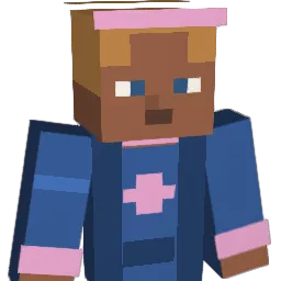 PlsPullMe Minecraft avatar bust