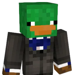 PluckeyDuckey Minecraft avatar bust