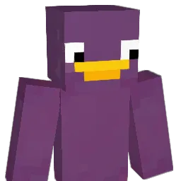 PlumDuck Minecraft avatar bust