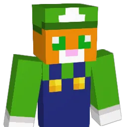 PlumberCat Minecraft avatar bust