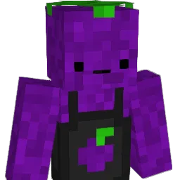 Plumchild Minecraft avatar bust