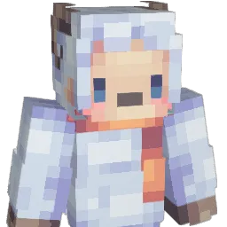 Plupadew Minecraft avatar bust