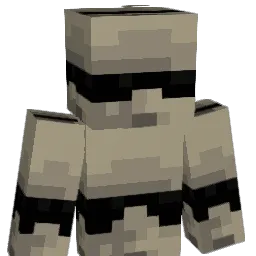 PoJIuBbe Minecraft avatar bust