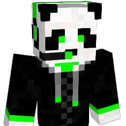 PoPoThePanda's Minecraft skin