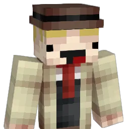 PoWiGi Minecraft avatar bust