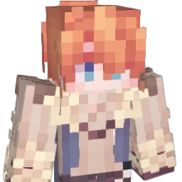 Po__fU Minecraft avatar bust