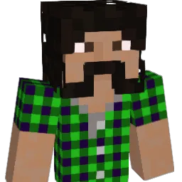 PocketGrump Minecraft avatar bust