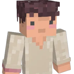 Pocketpally Minecraft avatar bust