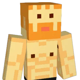 Pockettminer Minecraft avatar bust