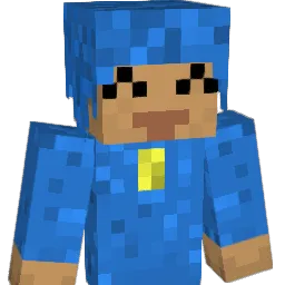 Pocoyozito Minecraft avatar bust