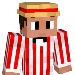 PoffyPanda Minecraft avatar bust