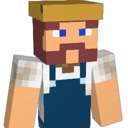 Pointyfern Minecraft avatar bust