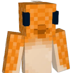Poisson14 Minecraft avatar bust