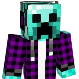 Pokesmart Minecraft avatar bust