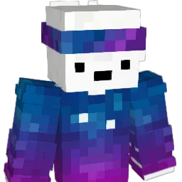 PokiOki Minecraft avatar bust