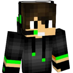 Pokiejamie Minecraft avatar bust