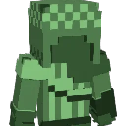Pokin0i Minecraft avatar bust