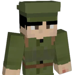 PolPot2001 Minecraft avatar bust