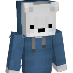 PolarBearHubert Minecraft avatar bust