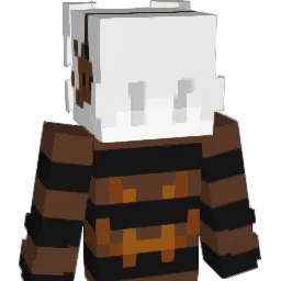 Poldinovich Minecraft avatar bust