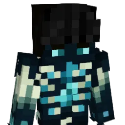 Poliamor Minecraft avatar bust
