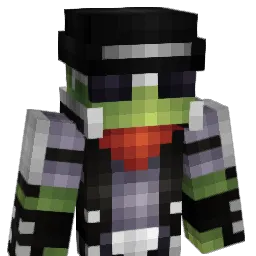 Polyatomic Minecraft avatar bust