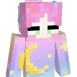 Polycosmic Minecraft avatar bust