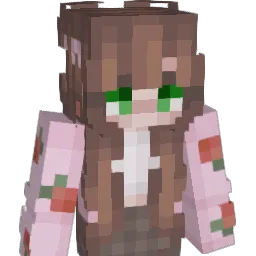 Polyhymniiia Minecraft avatar bust