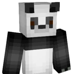 PomPomThePanda Minecraft avatar bust