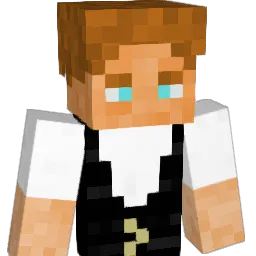 Pomfrittos Minecraft avatar bust