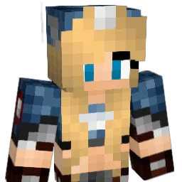 Pomspoms Minecraft avatar bust