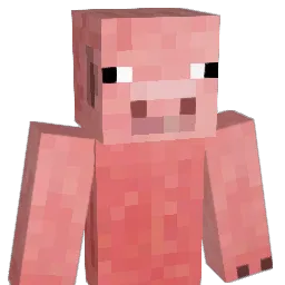 PooPiggy Minecraft avatar bust