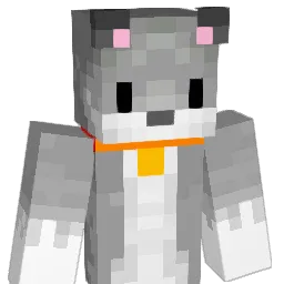 Poochier Minecraft avatar bust