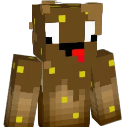 Pooo Minecraft avatar bust