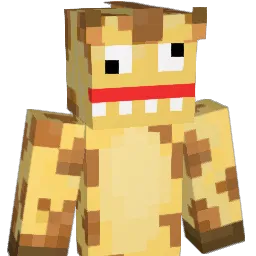 Poopalicious Minecraft avatar bust