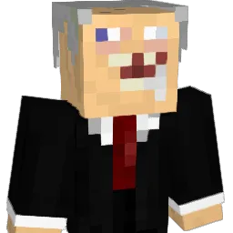 PoorAssMF Minecraft avatar bust