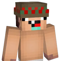PopaYoe Minecraft avatar bust