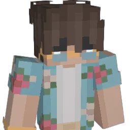 Popcornni Minecraft avatar bust