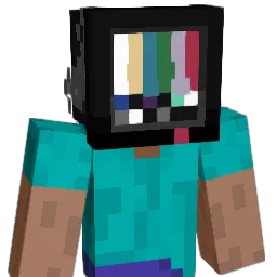 Popcornzy Minecraft avatar bust