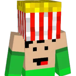 Popkornz Minecraft avatar bust