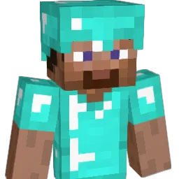 Poppadom Minecraft avatar bust