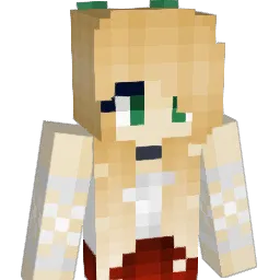 Poppecita Minecraft avatar bust