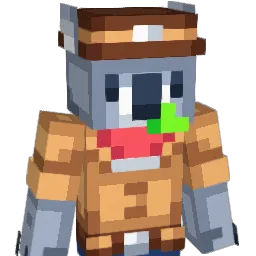 Pordom Minecraft avatar bust
