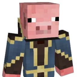 PorkBarbiQ Minecraft avatar bust