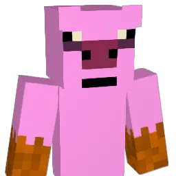 Porker06 Minecraft avatar bust