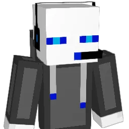 Porkpopcorn Minecraft avatar bust