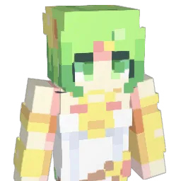 Portaled Minecraft avatar bust
